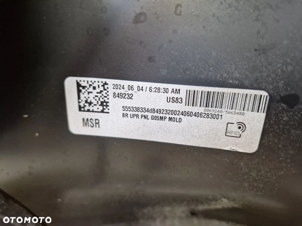 Zderzak tył tylny BMW X5 G05 M-pakiet - 10