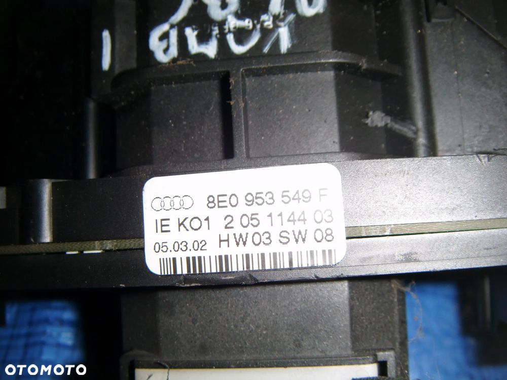 audi a4 b6 włącznik zespolony pająk  8e0953549f - 2