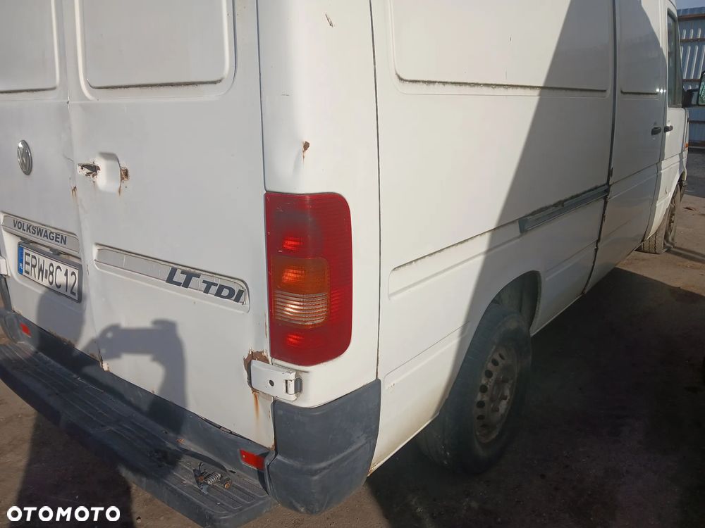 VW LT35 35 2.5 TDI AVR ANJ silnik skrzynia napęd sanki belka wahacz wahacze zacisk zaciski zwrotnica piasta kopyto mc person amortyzator sprężyna maglownica - 9