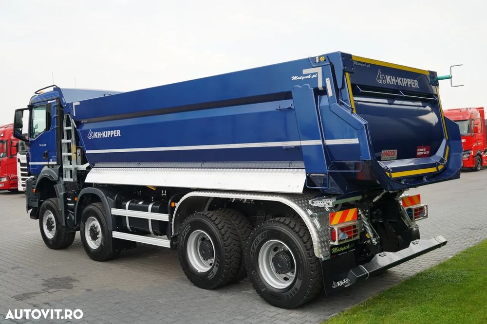 MAN TGS 41.480 / 8X6 / BASCULATOR / AUTOMAT / NOU-NOUȚ / ECHIPAMENTE FOARTE BOGATE / - 13