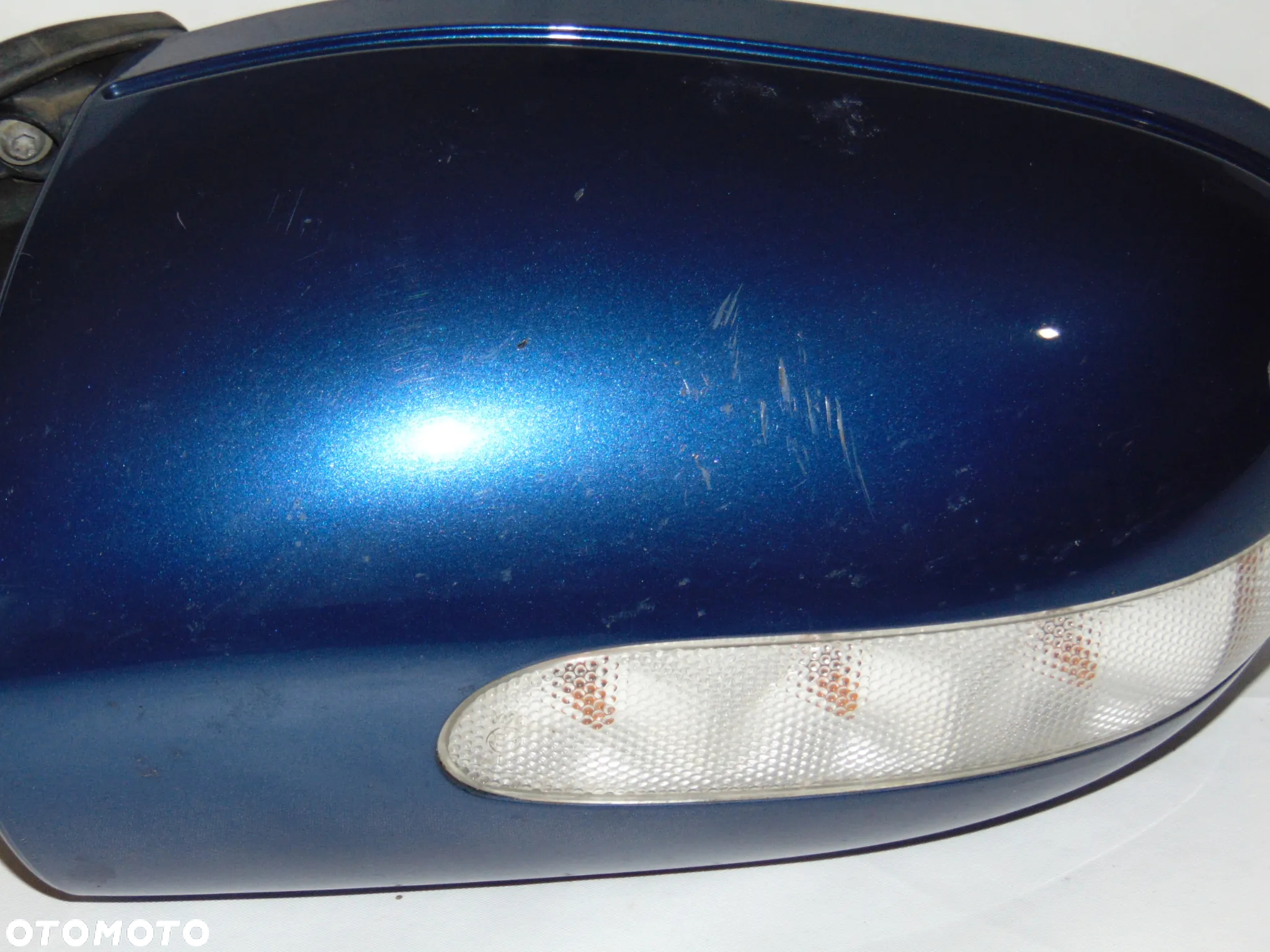 SKŁADANE lusterko lewe kierowcy 9 PIN niebieskie 345 Mercedes W203 S203 C Klasa sedan kombi 00-04r - 6