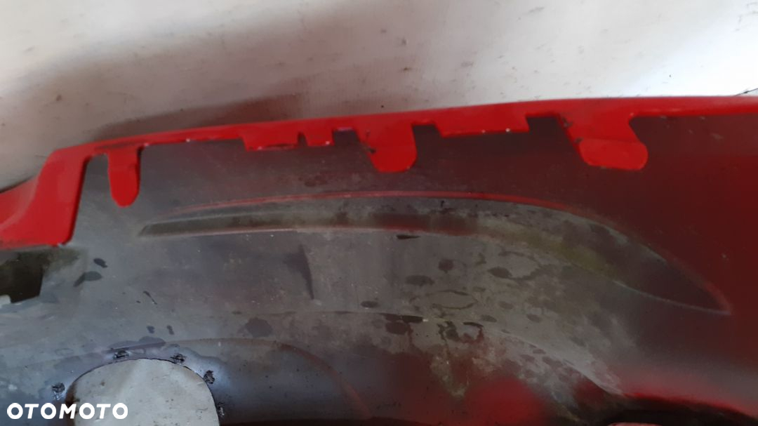 + ZDERZAK TYŁ TYLNY DO OPEL CORSA D Y547 CZERWONY 3D 3 DRZWI HB - 5