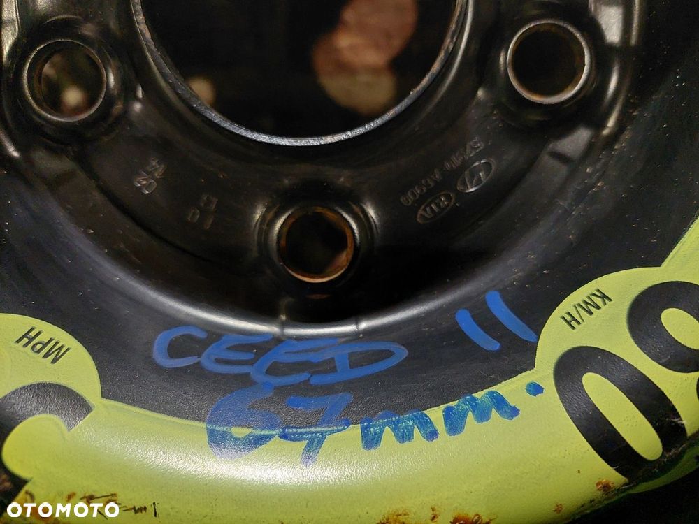 KOŁO DOJAZDOWE ZAPAS 125/80/16 5X114,3 67MM KIA CEED II - 3