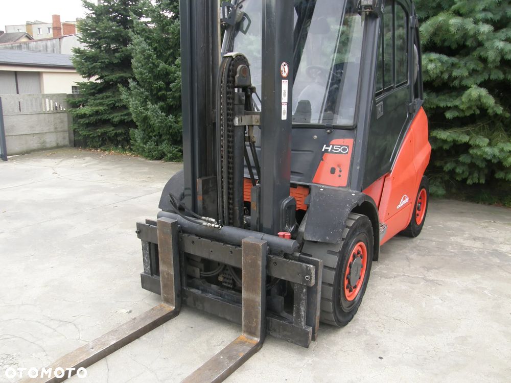 Linde H50D 2004 wolny skok kabina przesuw z Niemiec - 10