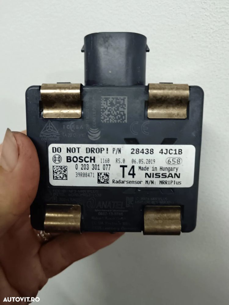 Senzor radar distronic nissan navara d23 28438 4jc1b, 0203301077 - 1