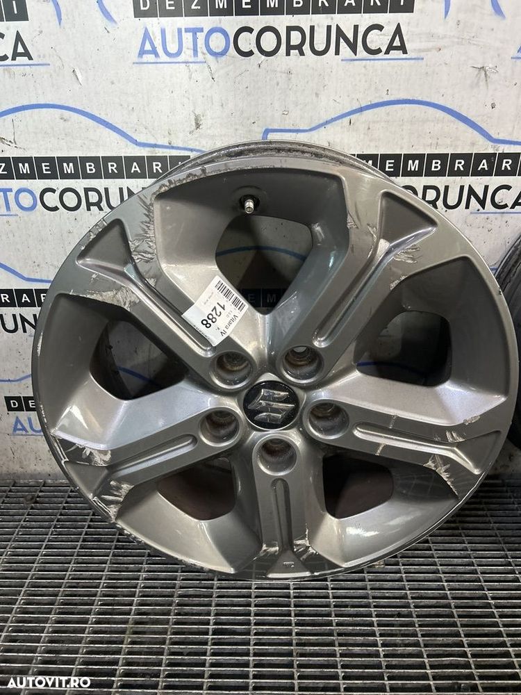 Jante aliaj Suzuki Vitara IV 2014 - 2018 (1288) R17 ET50 NECESITA REPARATII - 2