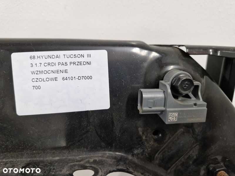 HYUNDAI TUCSON 3 III 1.7 CRDI PAS PRZÓD PRZEDNI WZMOCNIENIE CZOŁOWE 64101-D7000 - 15