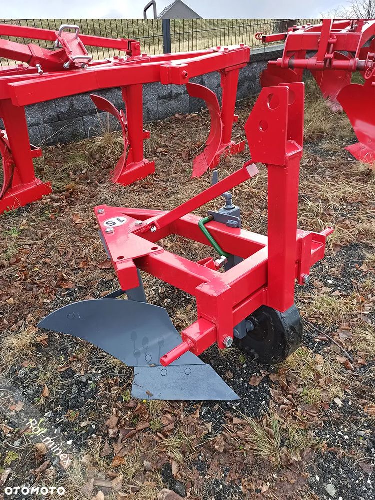 Wzmocniona rama Pług 1/2 skibowy do mini traktorków Transport - 1