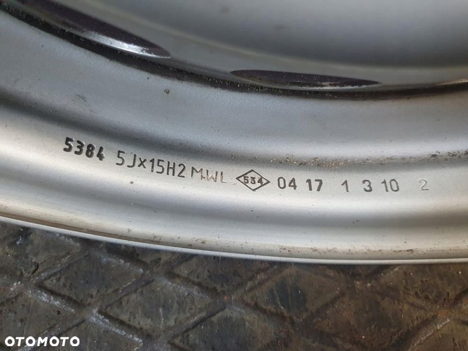 Felgi stalowe 15cali Smart ForFour ForTwo 4x100 - 4