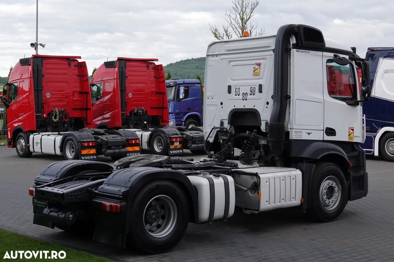 Mercedes-Benz ACTROS 1843 / RETARDER / HIDRAULIC / LOW CABIN / 2017 - 9