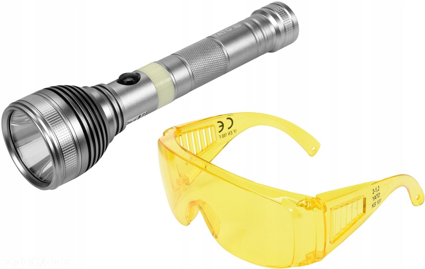 ZESTAW PROFESJONALNY LATARKA UV LED  OKULARY TESTER KLIMATYZACJI YT-08588 - 4