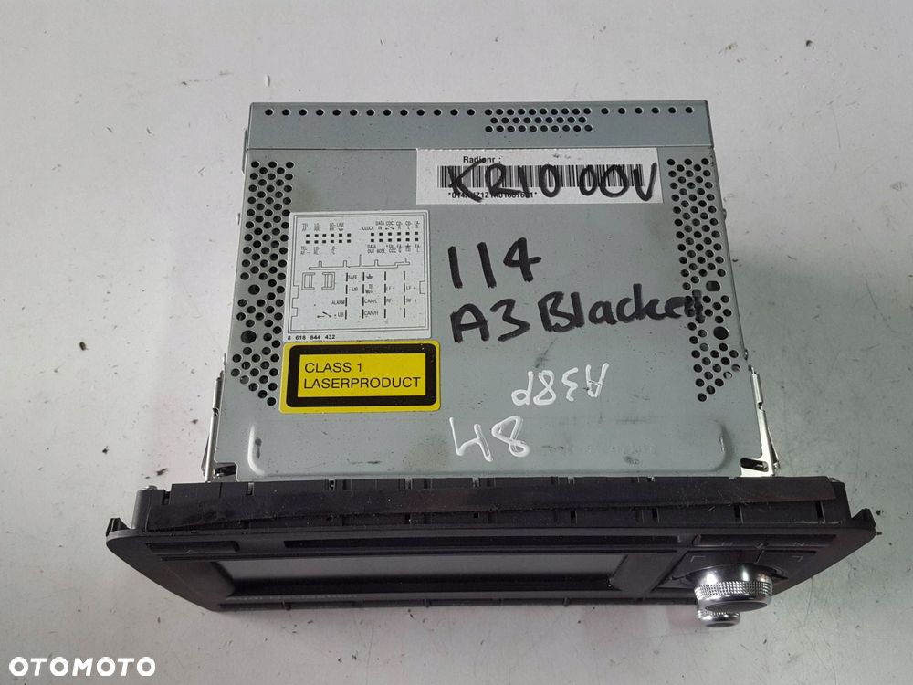 AUDI A3 8P 04-12r NAWIGACJA RADIO CD 8P0035193E - 4