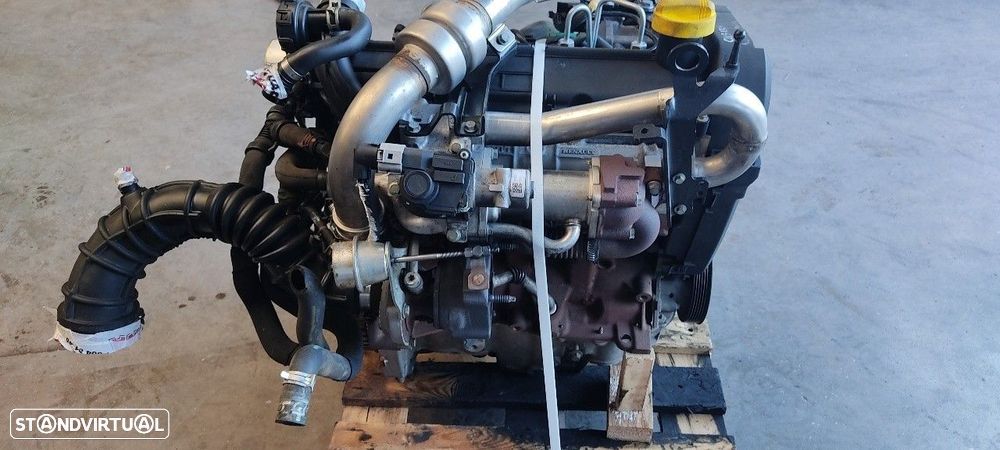 MOTOR COMPLETO RENAULT CLIO III 2007 -K9KT766 - 8
