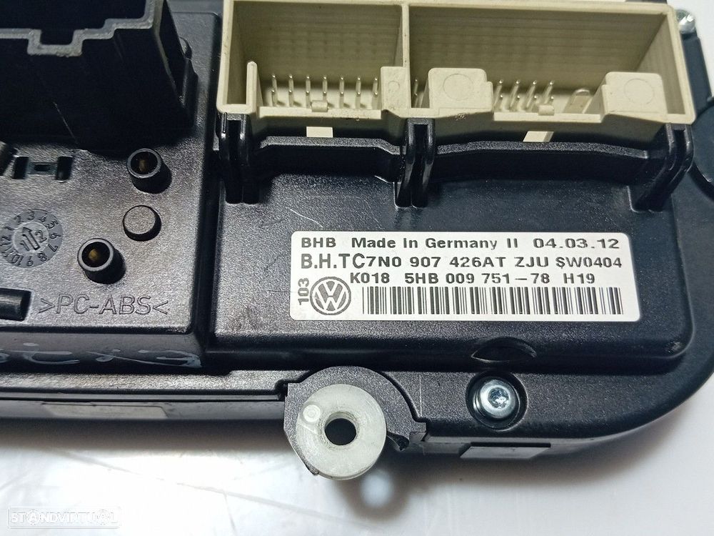 Botão / interruptor do AC VOLKSWAGEN Caddy III Kombi (2KB, 2KJ, 2CB, 2CJ) - 4