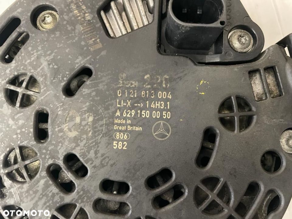 ALTERNATOR MERCEDES E W211 4.0 CDI A6291500050 - 3