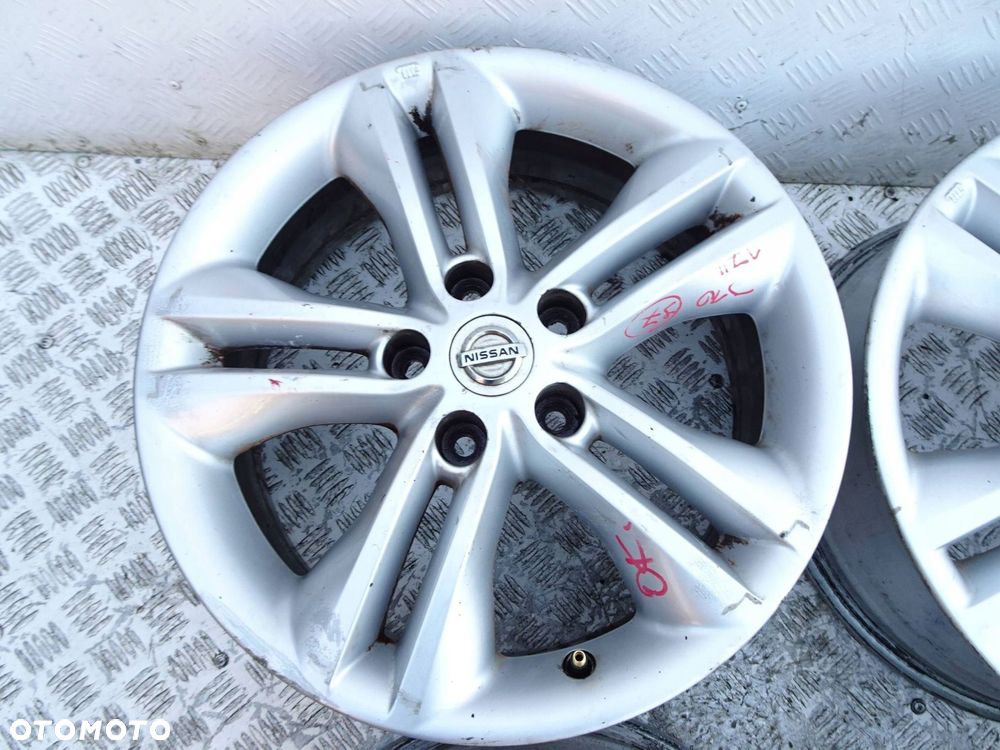 alufelgi kpl. nissan qashqai j10 17" 5x114.3 et 40 - 9