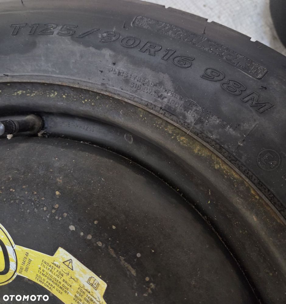 KOŁO DOJAZDOWE FORD MONDEO MK4 R16 125/90/16 5X108 - 5