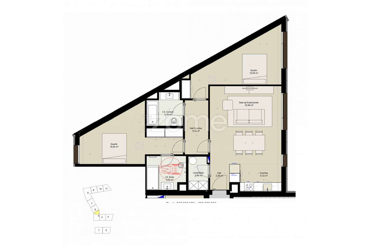 Edifício Serralves | Apartamento T2 | Premium na Foz do Porto