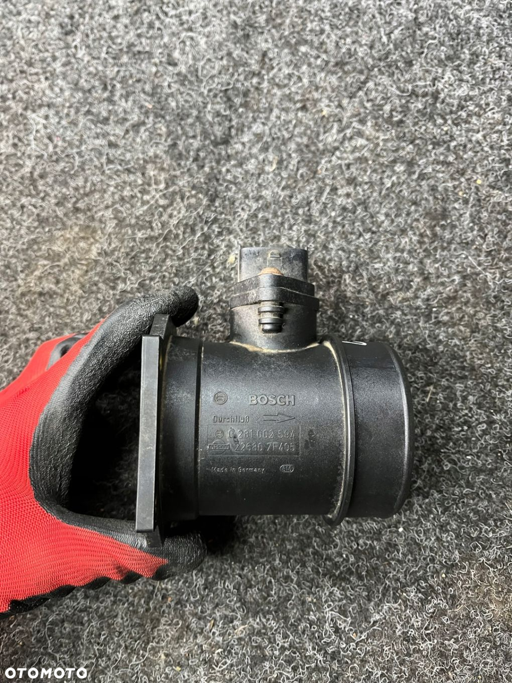 przepływomierz 0281002594 nissan terrano II 2.7d - 2