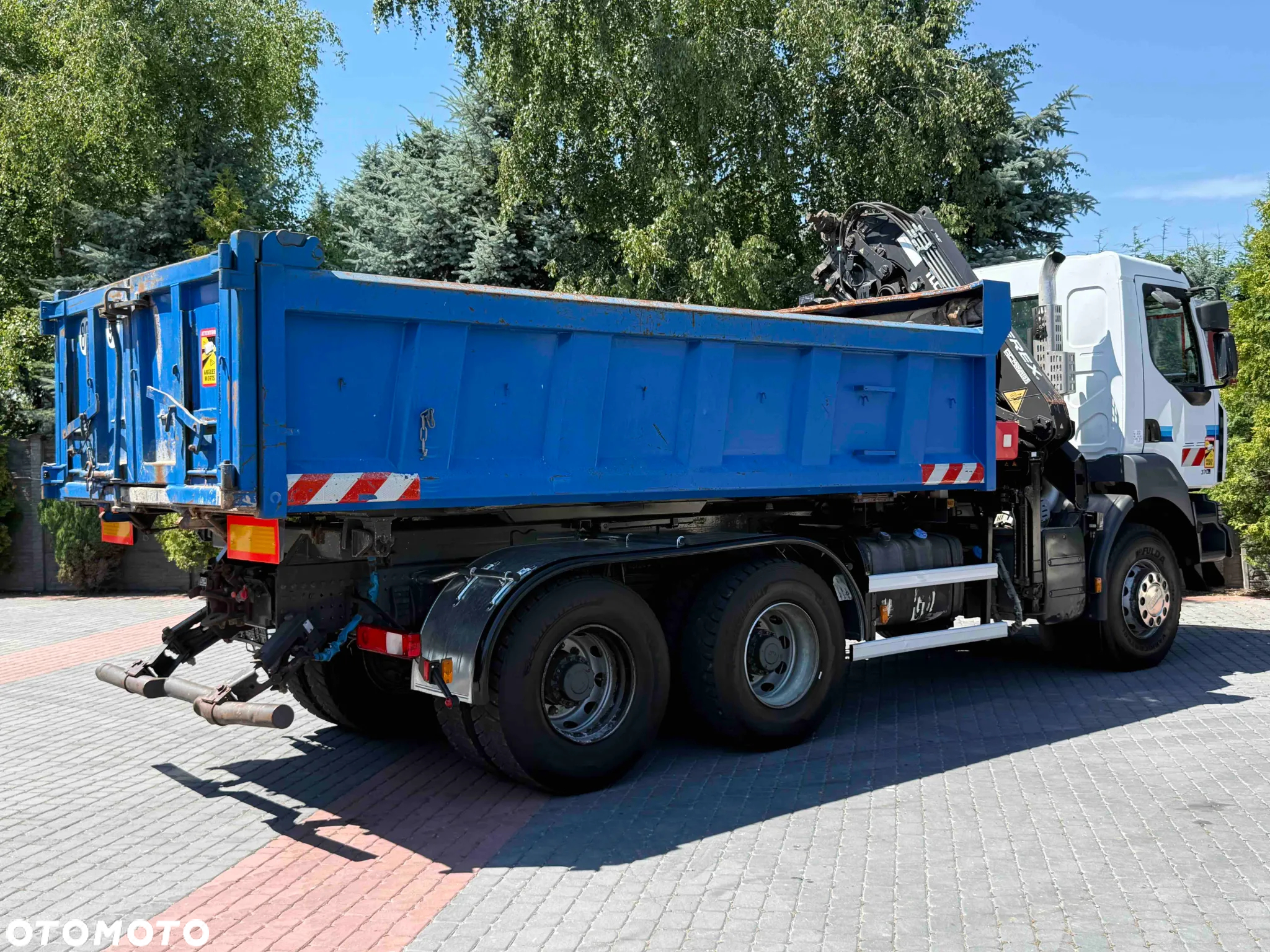 Renault KERAX=370DXi=6X4=WYWROTKA+HDS=TEREX - 8