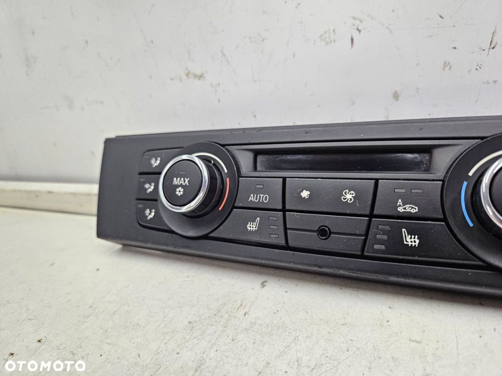 Panel klimatyzacji BMW E92 E93 04-12r. sterowania nawiewem wentylacją podgrzewane fotele 9242411 - 3