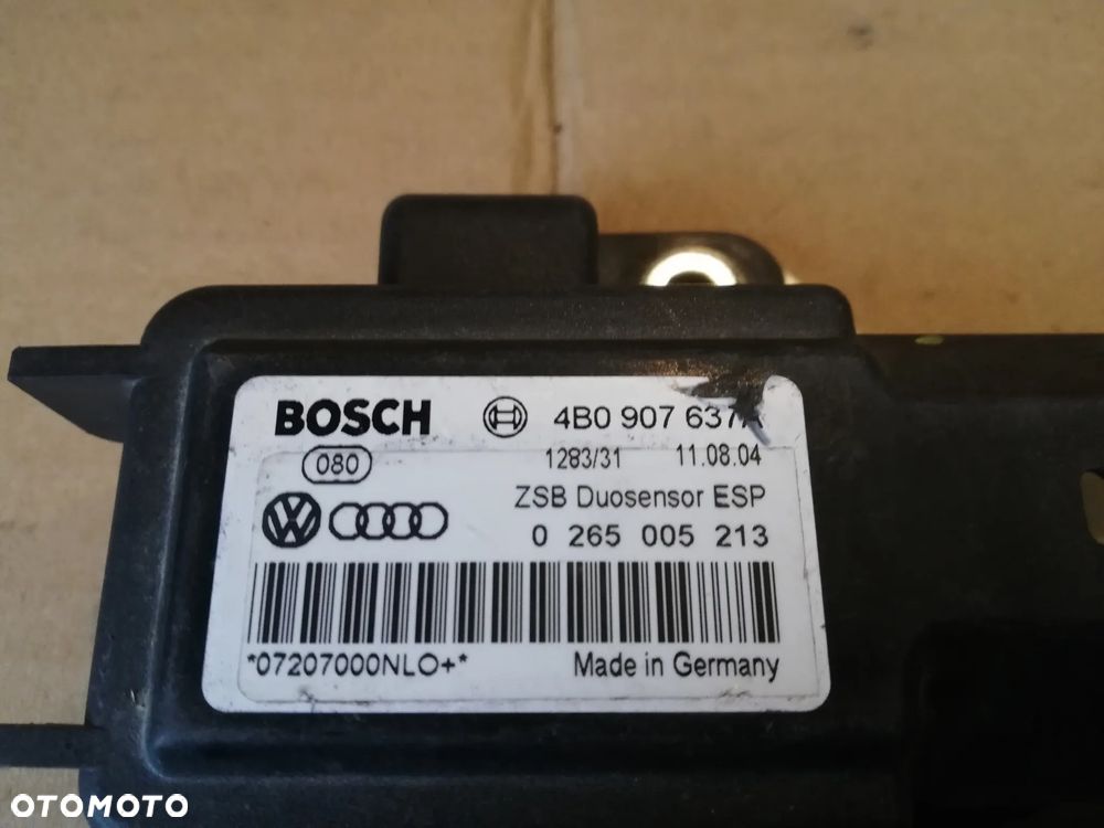 CZUJNIK ESP AUDI A6 C5 4B0907637A - 2