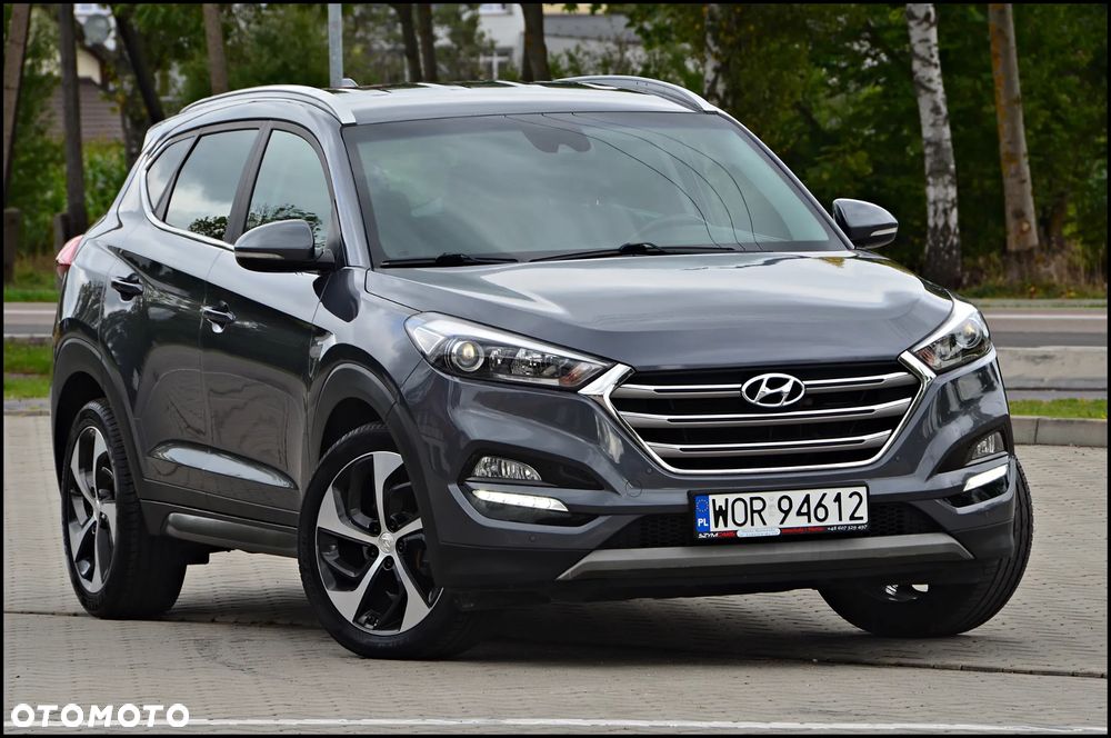 Hyundai Tucson blue 1.7 CRDi 2WD DCT Premium