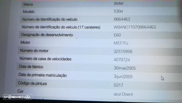 Motor Completo Bmw 5 (E60) - 8