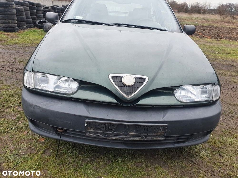 maska PRZÓD PRZEDNIA ALFA romeo 146 96 rok POKRYWA SILNIKA zielona zdrowa - 12
