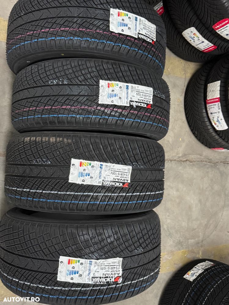 Vând set anvelope 245/45/19-275/40/19 Yokohama de iarnă MO1 noi - 1