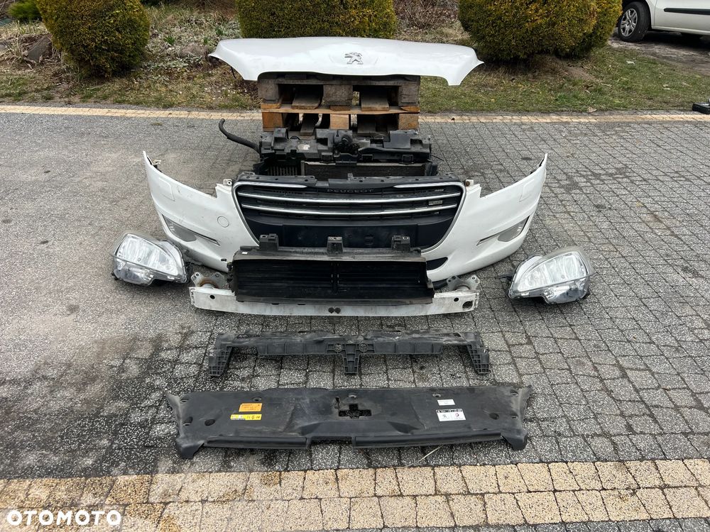 PRZÓD KOMPLETNY ZDERZAK PAS MASKA PEUGEOT 508 EWPB