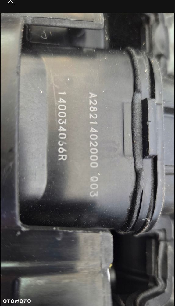 kolektor ssący dolotowy 1,3 mercedes w247 n282 2821402000 dacia renault - 4