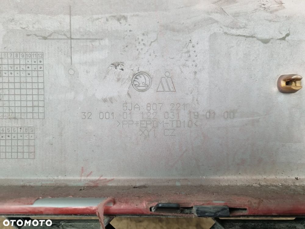 SKODA RAPID 5JA ZDERZAK PRZEDNI PRZÓD - 7