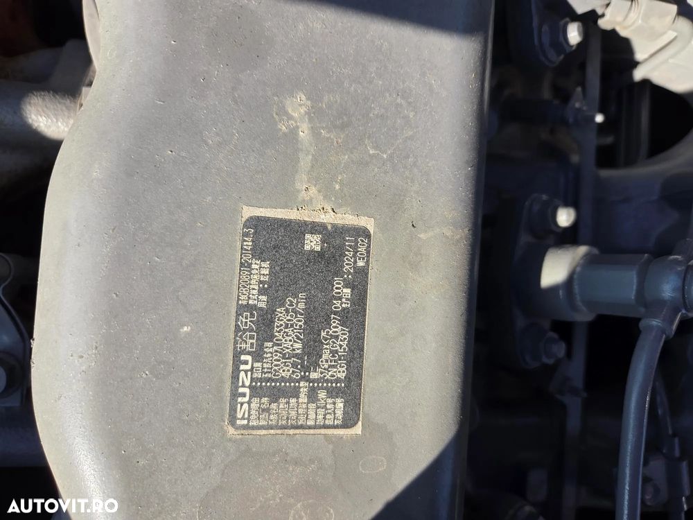 Hitachi 14 tone, 2025, NOU, Cupa 0,8m, Adancime sapare 4,5m, latime 2,49m, inst picon pe brate, Aer conditionat, hidraulica HITACHI, protectie cabina, motor ISUZU, posibilitate leasing-PROMOTIE 79.900 EUR+Tva - 38