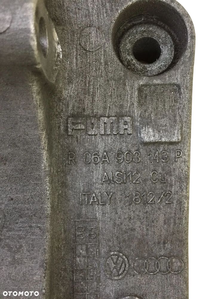 WSPORNIK ŁAPA MOCOWANIE PODSTAWA ALTERNATORA VW GOLF IV | VW BORA | AUDI A3 8L 1.8T R06A903143P - 9