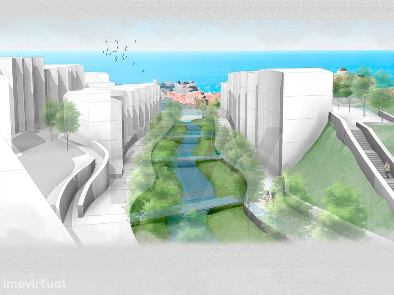 Terreno com 2 Ha e PIP aprovado para Urbanização, com vista mar, em Se - Grande imagem: 3/32