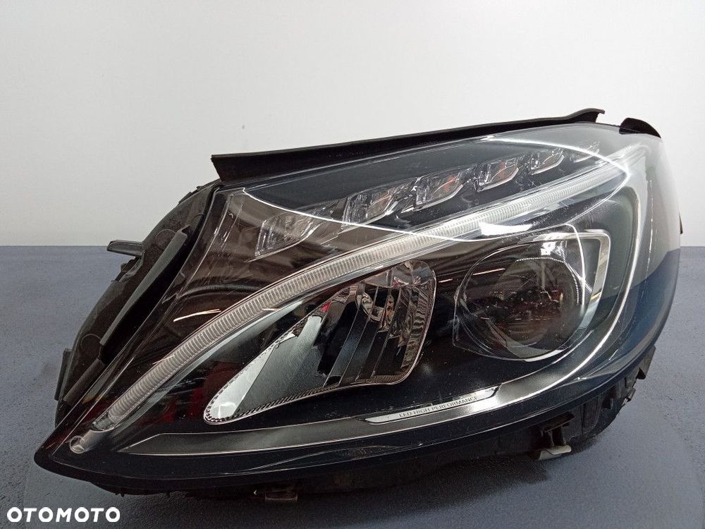 C KLASA W205 REFLEKTOR LEWY FULL LED A2059062504 - 1