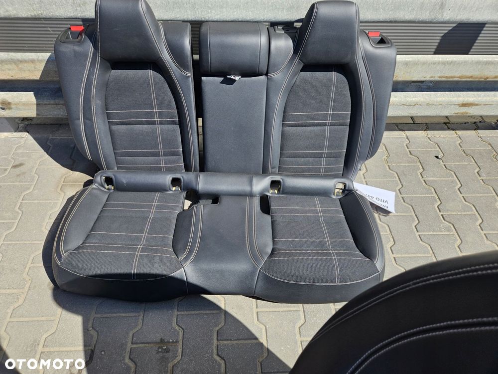 kanapa fotele kpl. półskóra mercedes cla w117 amg sedan - 6