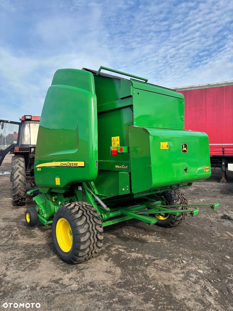 John Deere 864P 2012 | Prasa Zwijająca Premium | Siatka + Sznurek | Noże - 3