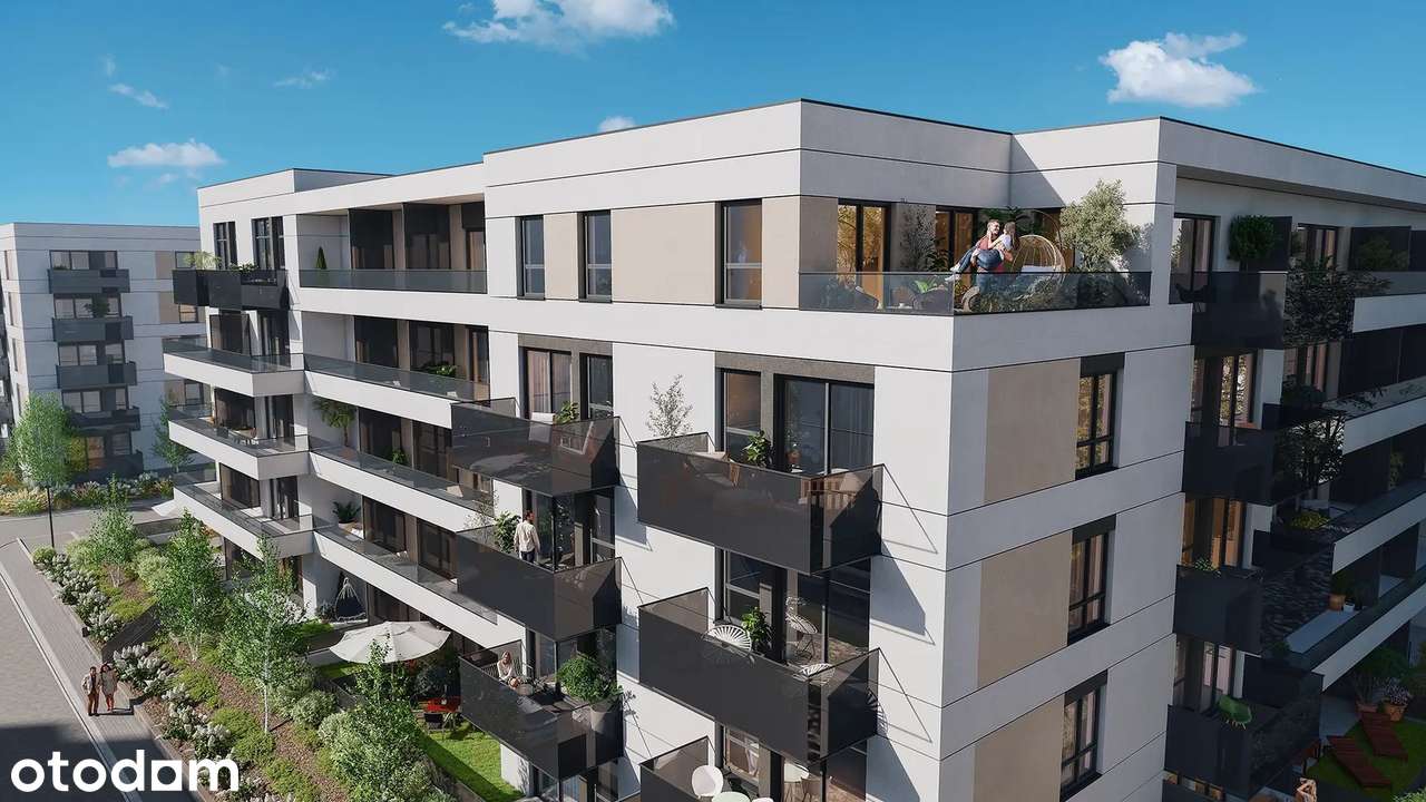2-pokojowe mieszkanie 37m2 + balkon Bezpośrednio