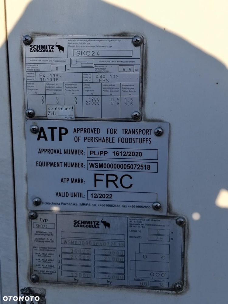 Schmitz Cargobull Chłodnia Carrier Maxima 1300 - 10