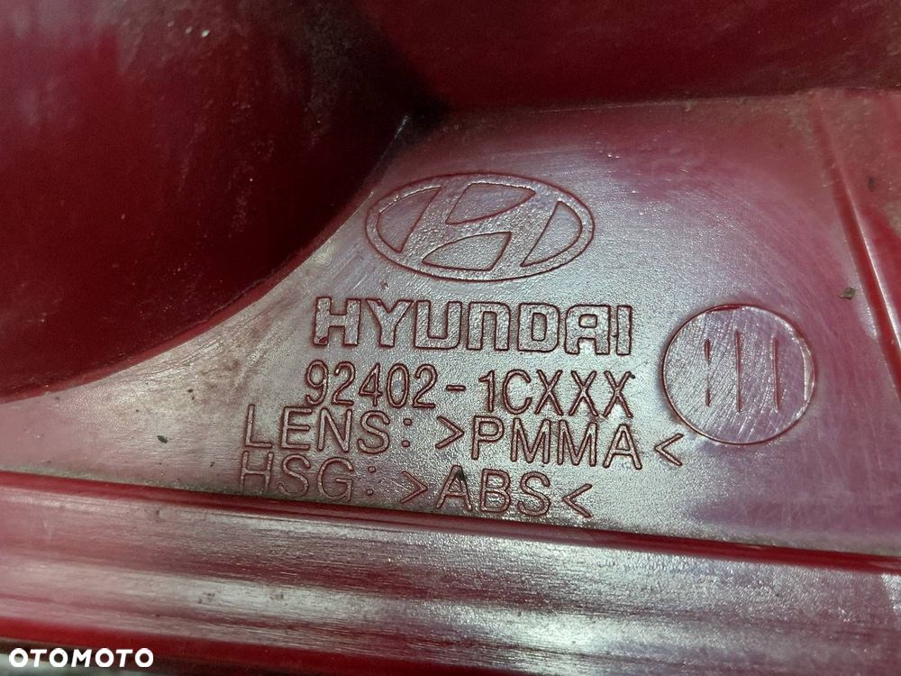 LAMPA LEWY TYŁ + PRAWY TYŁ HYUNDAI GETZ I 92401-1CXXX 92402-1CXXX - 8