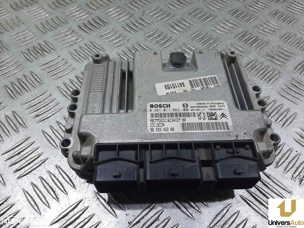 CENTRALINA MOTOR UCE PEUGEOT 307 BREAK 2005 -0281011863 - 1