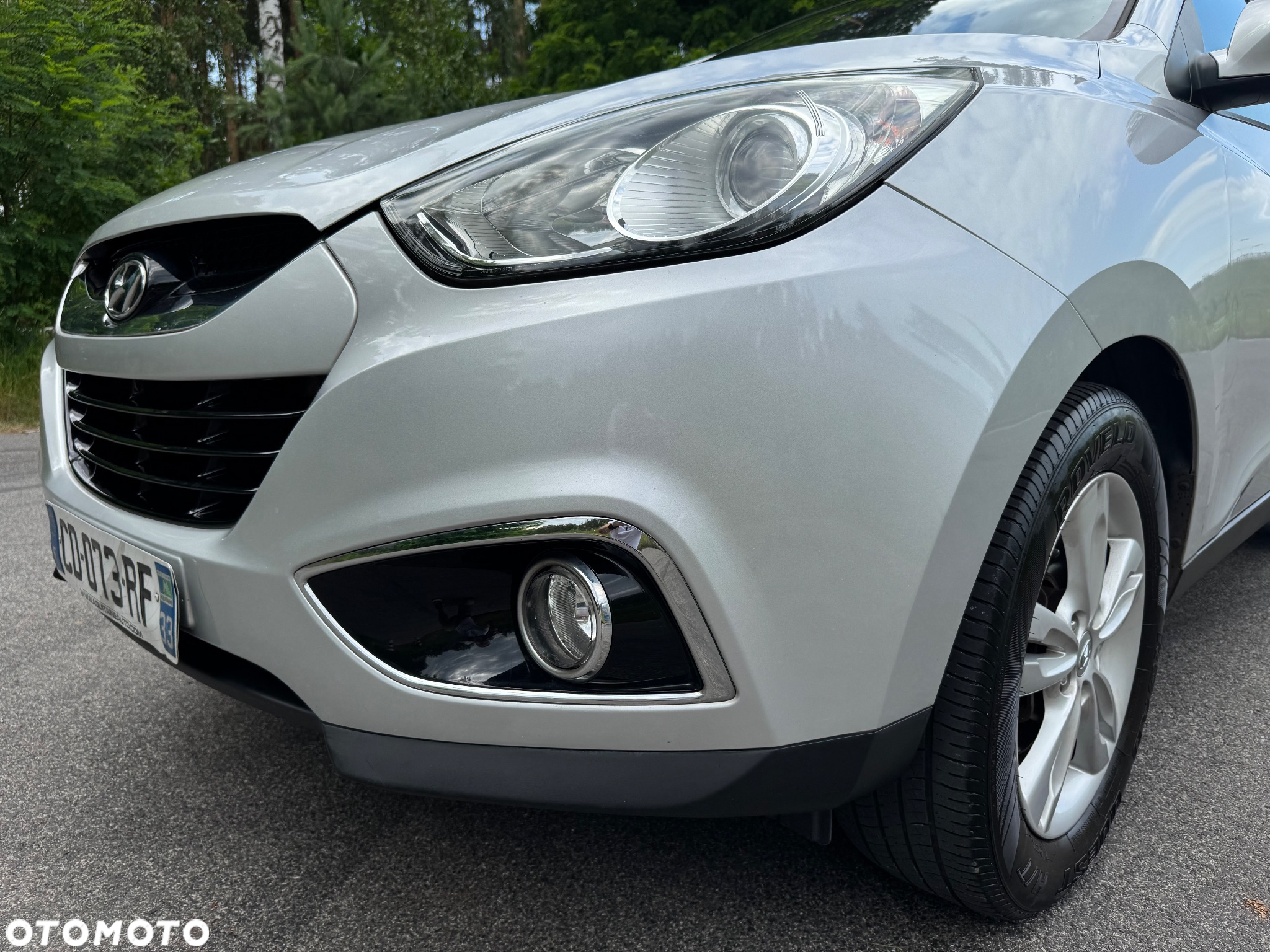 Hyundai ix35 1.7 CRDi 2WD blue Finale Gold - 4