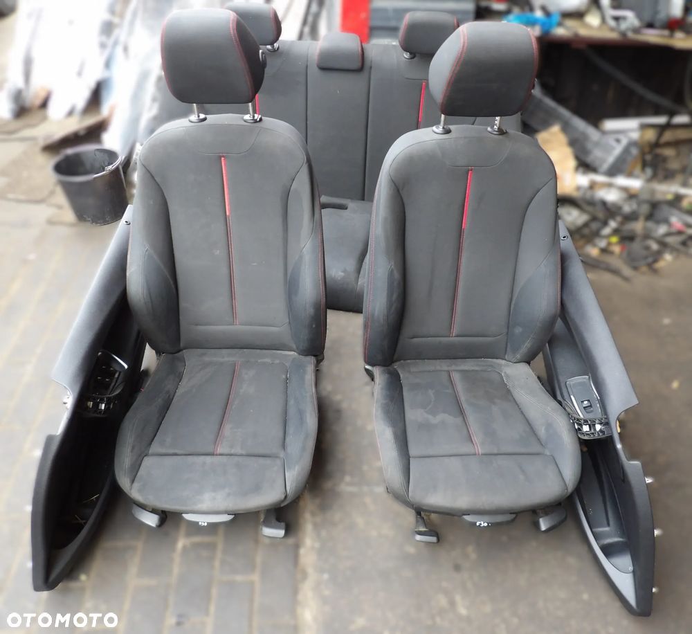 BMW - F30 - FOTELE , KANAPA , BOCZKI - SPORT - KOMPLET - NIE OGRZEWANE - DO PRANIA - 1
