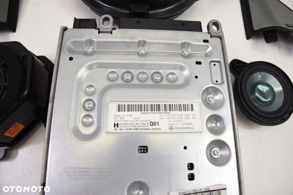 MERCEDES E KLASA W207 NAGŁOŚNIENIE HARMAN KARDON - 7