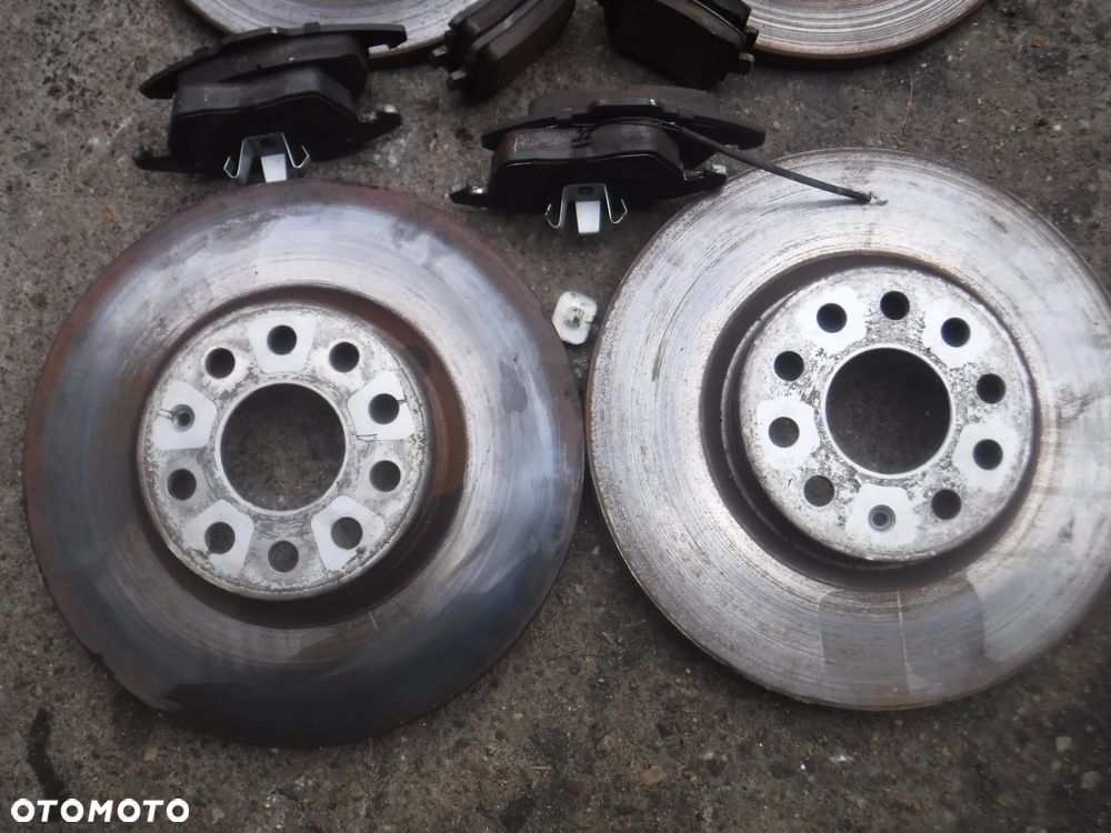 Audi TT A3 8P Golf V 2.0 TFSI FSI tarcze hamulcowe przod tyl klocki kpl - 2