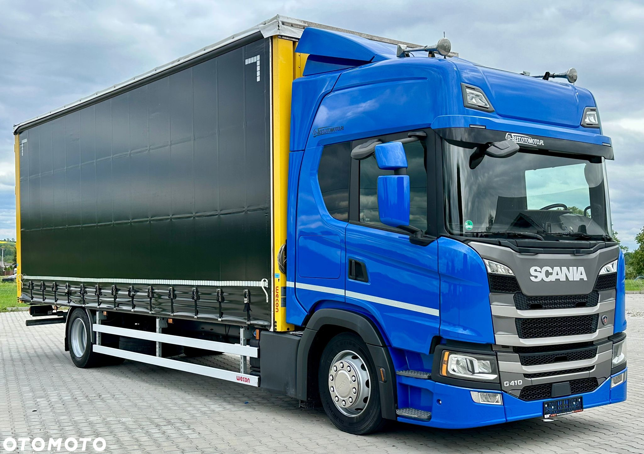 Scania G410 / FIRANKA / 20 EUROPALET / SYPIALKA / RETARDER / KLIMA POSTOJOWA / 2020 ROK - 2
