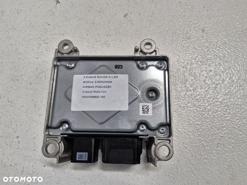 range rover iii l322 sterownik moduł airbag poduszek powietrznych nnw506820 - 3