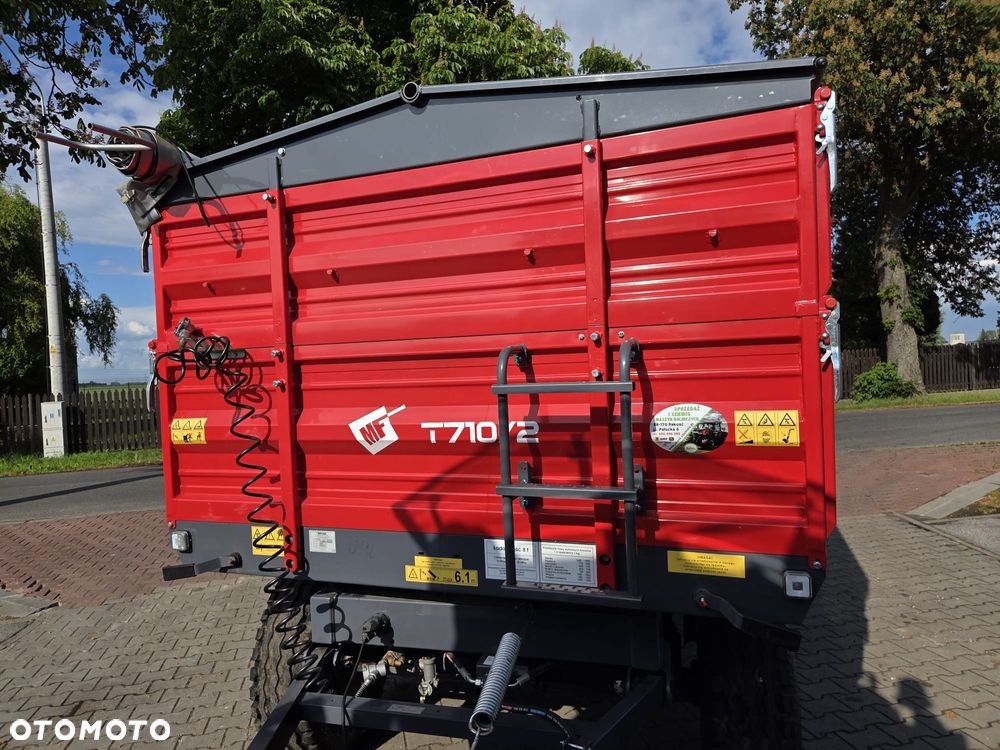 Metal-Fach T710/2 8T Plandeka Wywrot 3 strony Nowa - 14